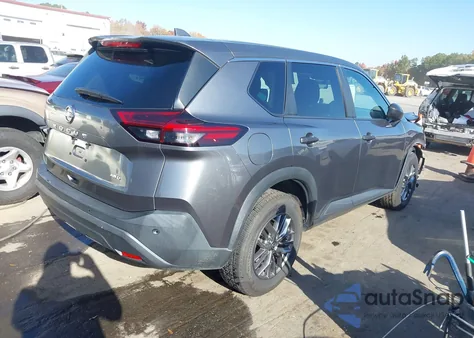 2021 Nissan Rogue S Intelligent Awd z USA, uszkodzony, nr VIN 5N1AT3AB8MC742370